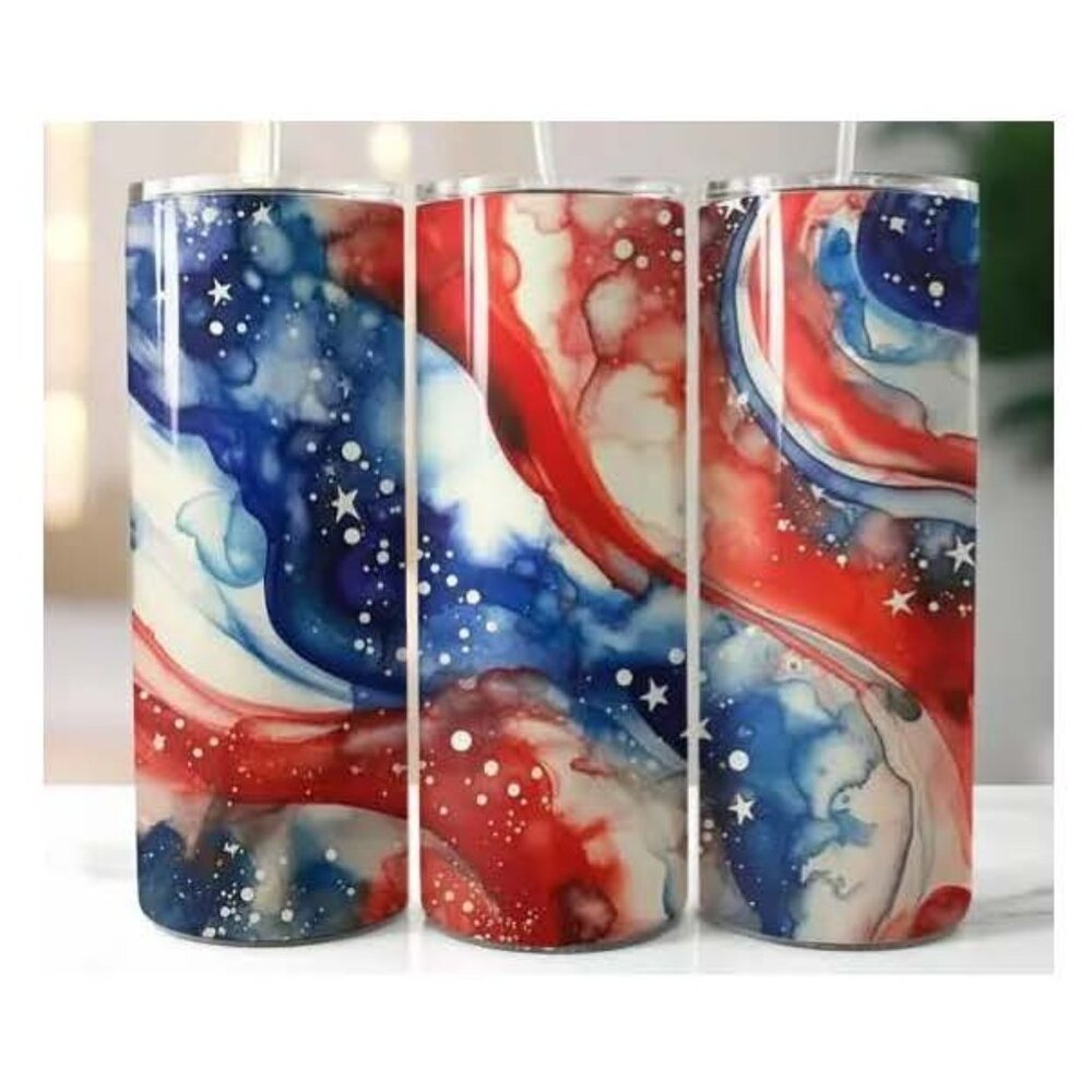 Stars & Swirls 20 oz Tumbler